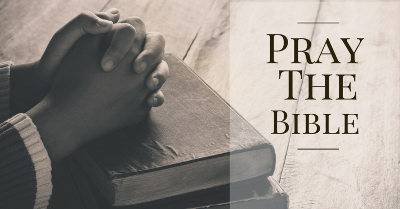 Praying the Bible – Soul Preaching